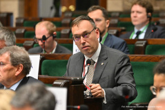 10 June 2025 The Deputy Chairman of the European Integration Committee Milan Radin Takes Part in 73rd COSAC Plenary